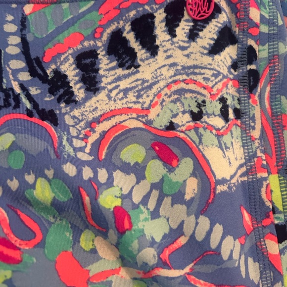 Set of 2 Lilly Pulitzer Luxletic leggings; size Medium - Picture 5 of 5